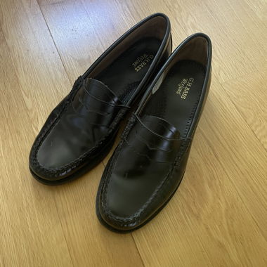 Black G.H. Bass Loafers