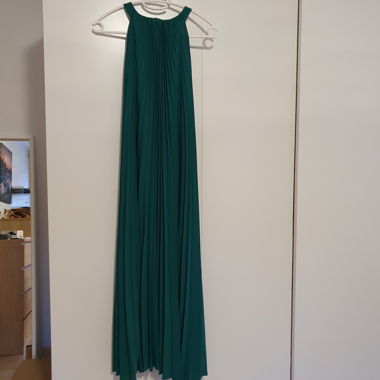 Robe cocktail verte