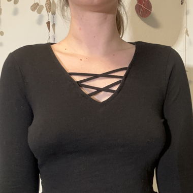 Black Crop Top
