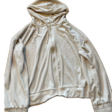 Beige Ziphoodie
