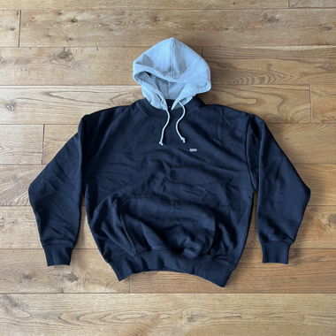 Sweat à col rond NOIR/GRIS