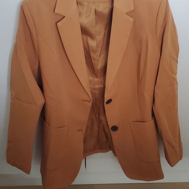 Blazer jaune moutarde camel taille M L