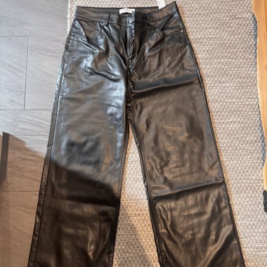 Pantaloni in ecopelle Pull&Bear