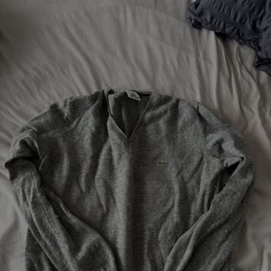 Lacoste Pullover grau