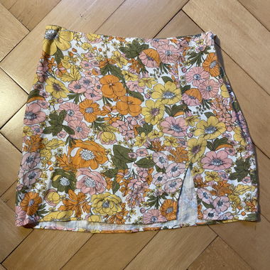 Blumen Minirock