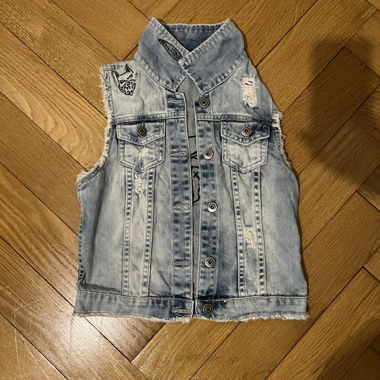 Gilet en jean XS
