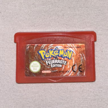 Édition Pokémon Feu rouge Game Boy Advance