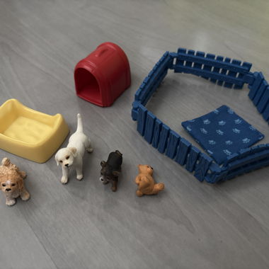 Schleichset Hunde