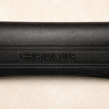 Black Christian Dior Glasses Case