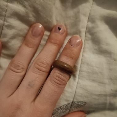 Cuter Holz ring