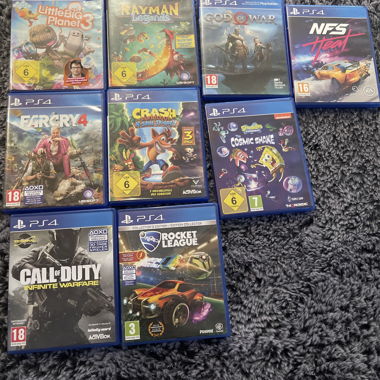 Collezione di 9 giochi PS4