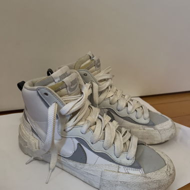 Nike Blazer Mid-sacai White Grey