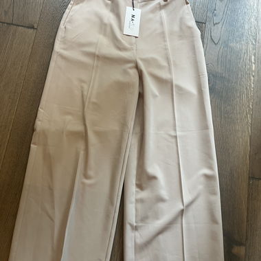 Beige Damen Stoffhose