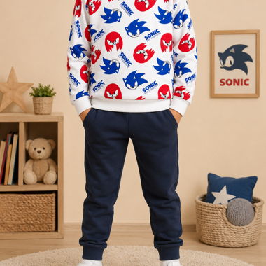 Sonic Kinder-Kapuzenpullover