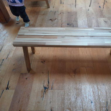 Banc en bois