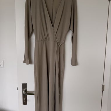 H&M Beige Wrap Dress