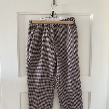 Pantaloni da ufficio a fantasia
