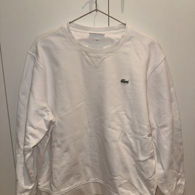 Lacoste Sweatshirt weiß