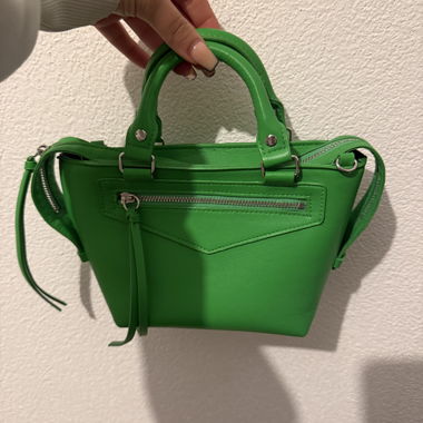 Green mini handbag