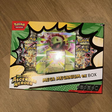 Ascended Heroes Mega Meganium ex Pokémon Box
