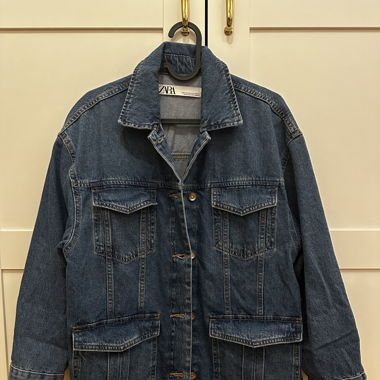 Jeansjacke / Zara / blau / XS