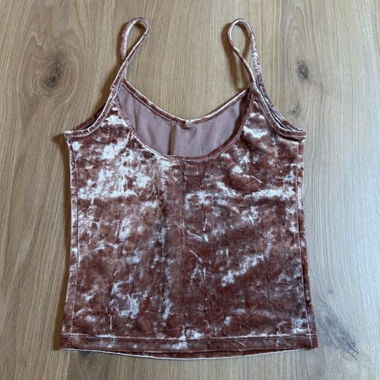 Top colore rosa antico vintage