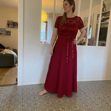 Red Evening Dress
