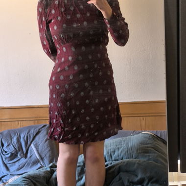 Robe Vila bordeaux