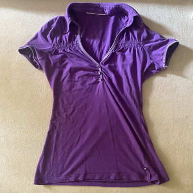 Lilac Glitter Top