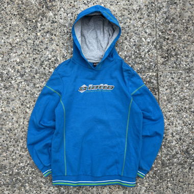 Felpa Vintage Lotto ricamata
