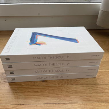 BTS Map of the Soul: 7 Album-- All 4 versions