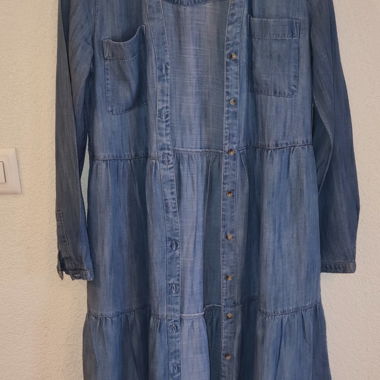Jeanshemdkleid