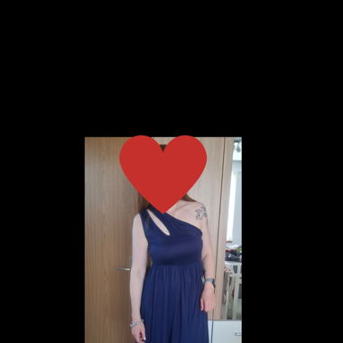Elegantes langes Abendkleid – Grösse M – wie neu