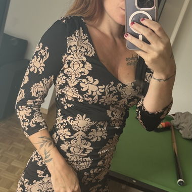 Robe à motifs