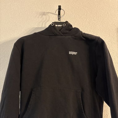 Sweat-shirt a capuche noir Snipes