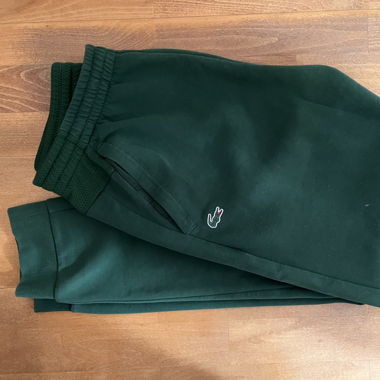 Pantaloni da jogging Lacoste verdi