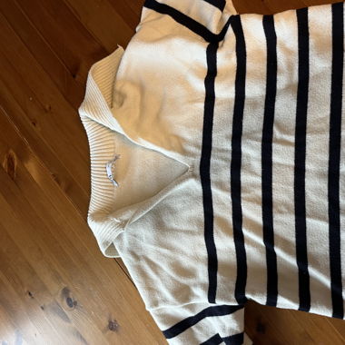 Pull à rayure 