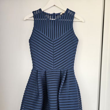 Maje Paris Kleid Marineblau 2 (36/38)