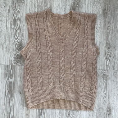 Vintage Wool Knit Vest