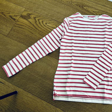 T-shirt rayé T. 14 ans