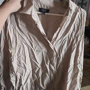 Beige Bluse