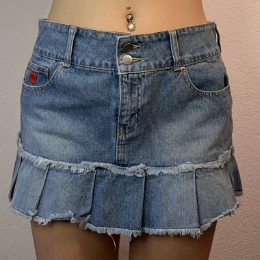 Jean en Denim Bongo Y2K #minijupe