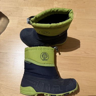 Kinder Winterstiefel Bontikus grün/blau
