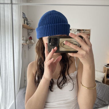 Blue Beannie
