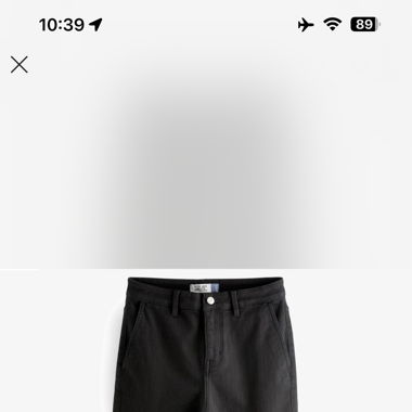 Next Jeans straight leg black