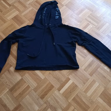 Sweat à capuche noir FB Sister