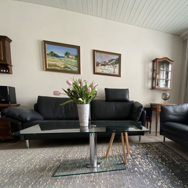 Leder Polstergruppe mit Relaxsessel von INTERTIME