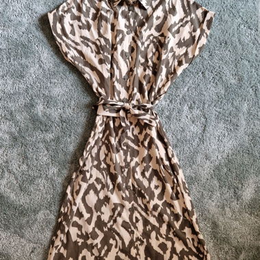 Robe chemise imprimée