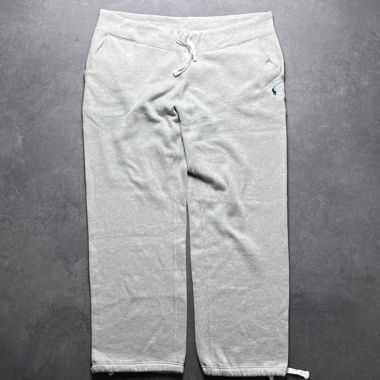 Pantaloni da Tuta Ralph Lauren Vintage Grigi Taglia XL