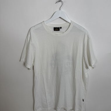White graphic T-shirt